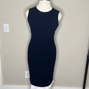 Calvin Klein Navy Sheath Dress 14